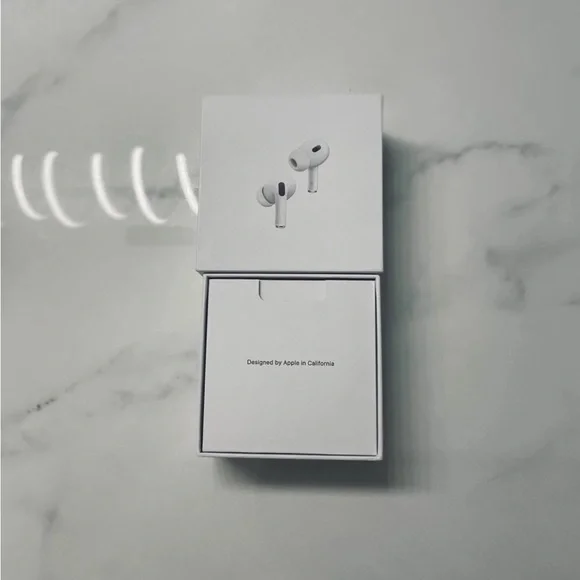 AirPods with case and charger